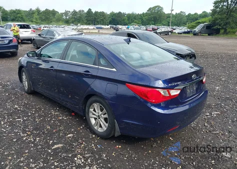 2013 Hyundai Sonata Gls z USA, uszkodzony, nr VIN 5NPEB4AC0DH684184